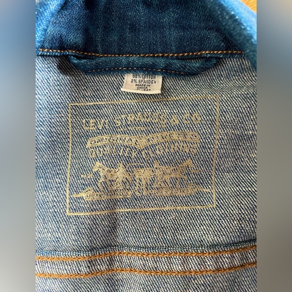 Orange Tab Levi’s Denim Jacket - Picture 4 of 8
